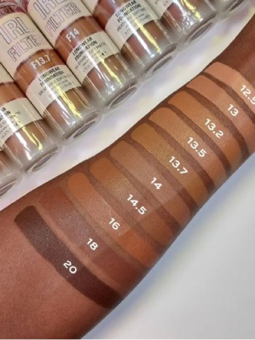 Revolution IRL Filter Longwear Foundation F16 Warm Tan